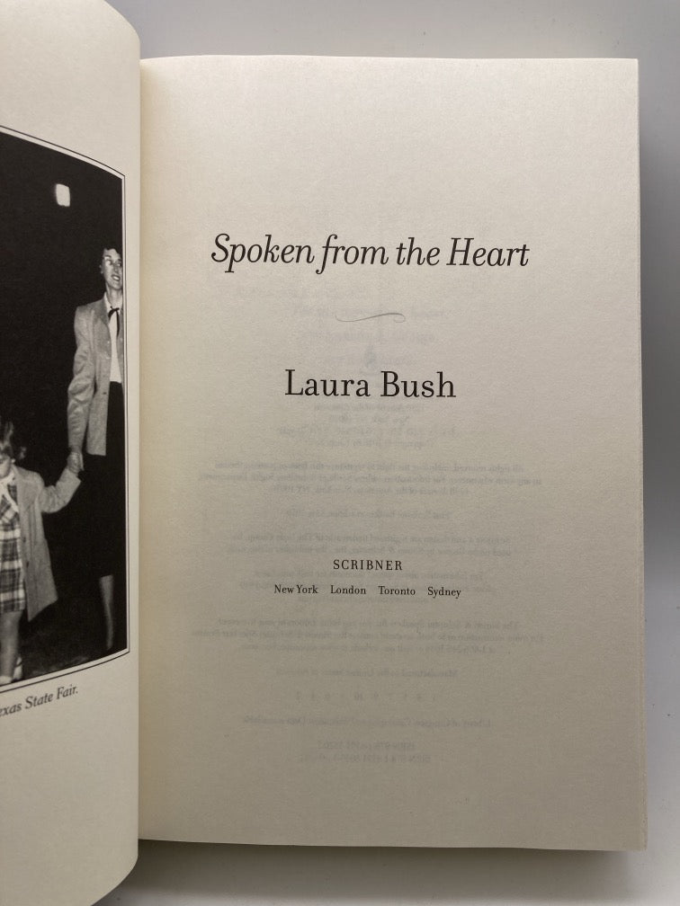Spoken from the Heart (Signed First Edition in Case)