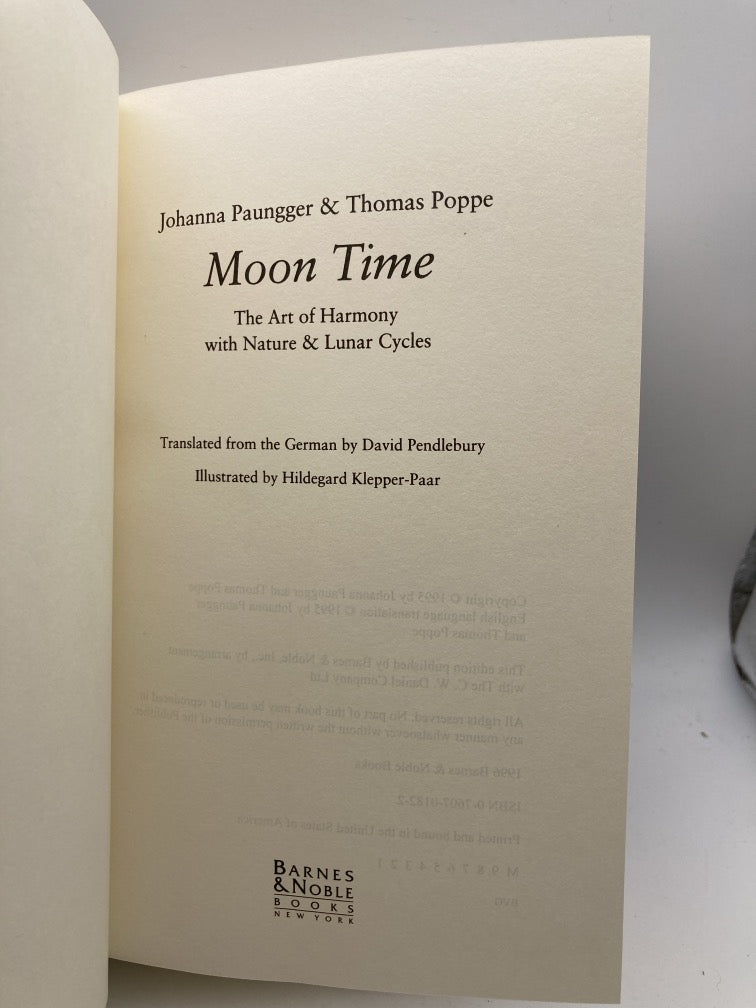 Moon Time: The Art of Harmony with Nature and Lunar Cycles