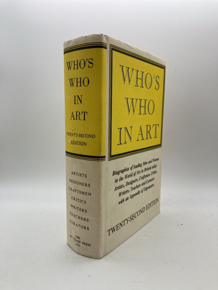 Who's Who in Art: Twenty-Second Edition