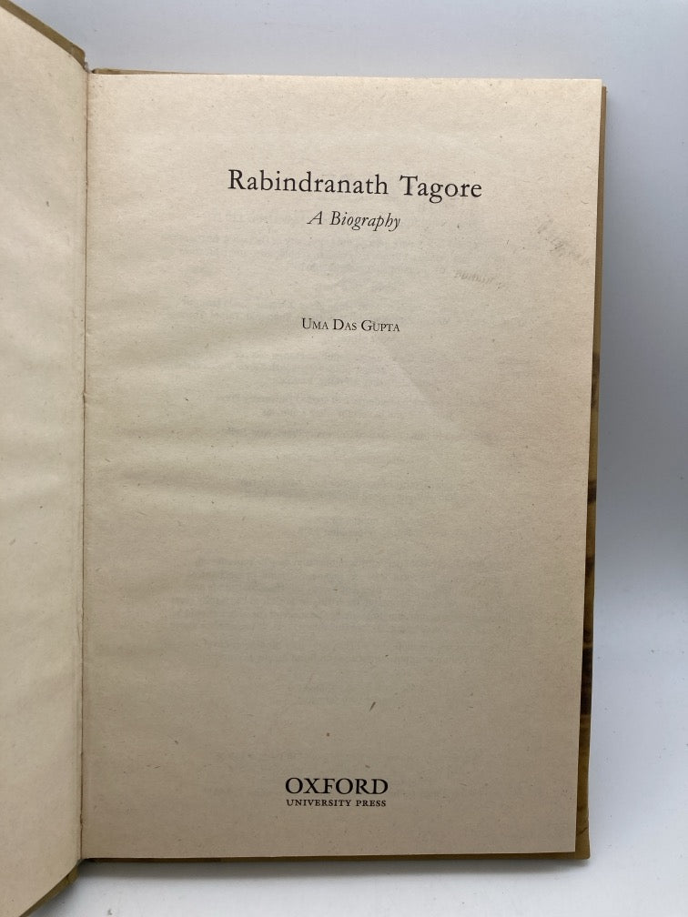 Rabindranath Tagore: A Biography