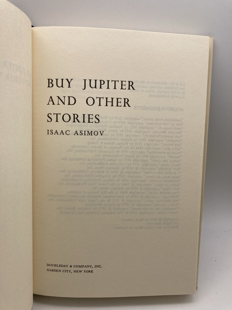 Buy Jupiter and Other Stories