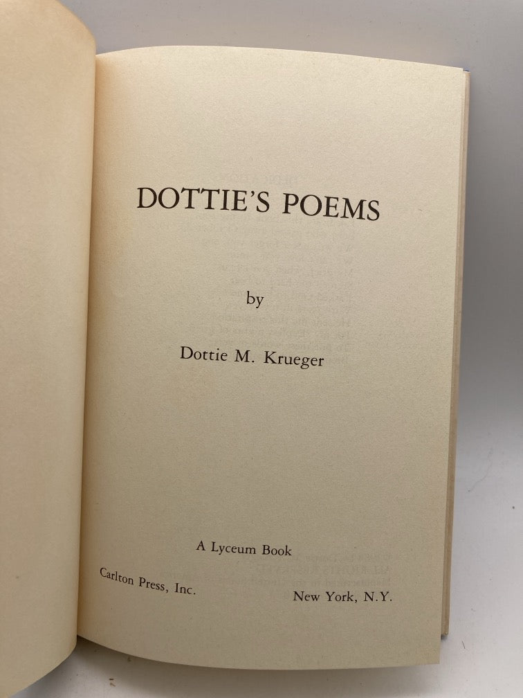 Dottie's Poems