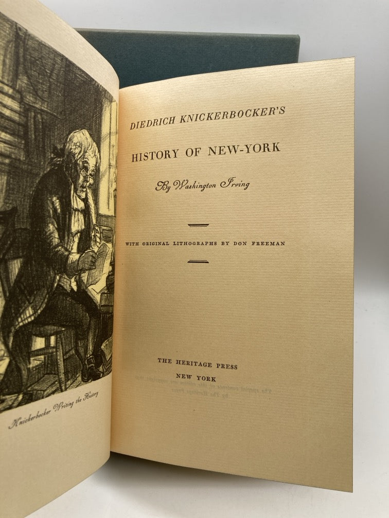 Diedrich Knickerbocker's History of New York (Heritage Press)