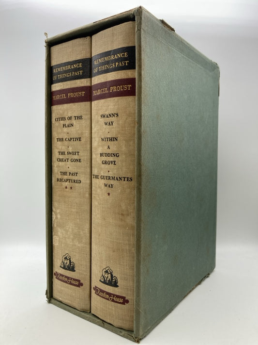 Remembrance of Things Past. 2 Volume Set