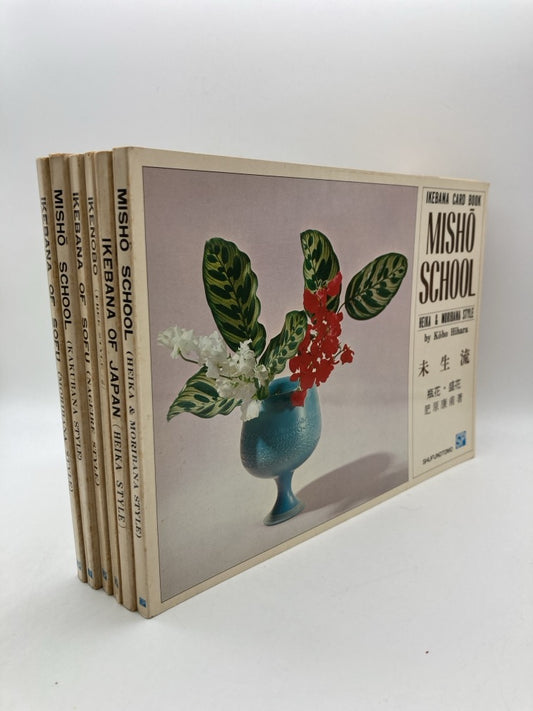 Ikebana Card Books: 6 Book Set