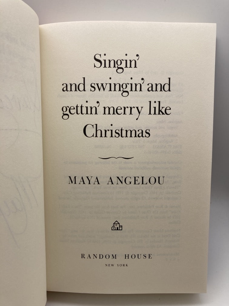 Singin' and Swingin' and Gettin' Merry Like Christmas (signed)