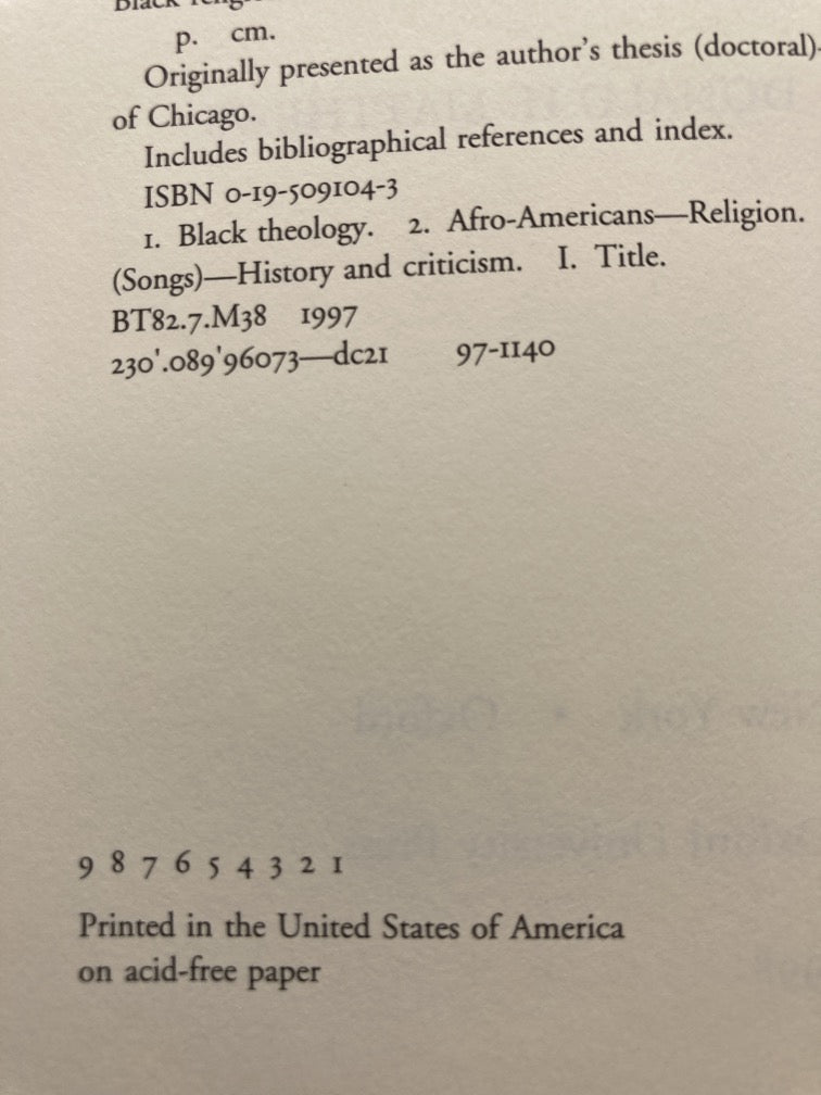 Honoring Our Ancestors: An African Cultural Interpretation of Black Religion and Literature