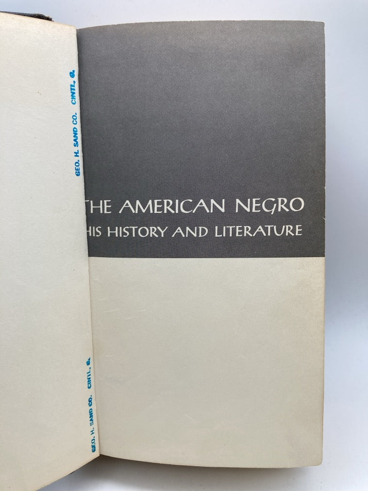 Reminiscences of Levi Coffin (The American Negro His History and Literature #22)