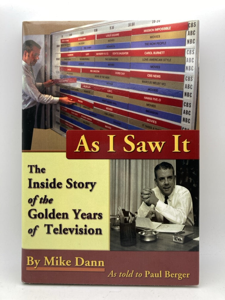 As I Saw It: The Inside Story of the Golden Years of Television