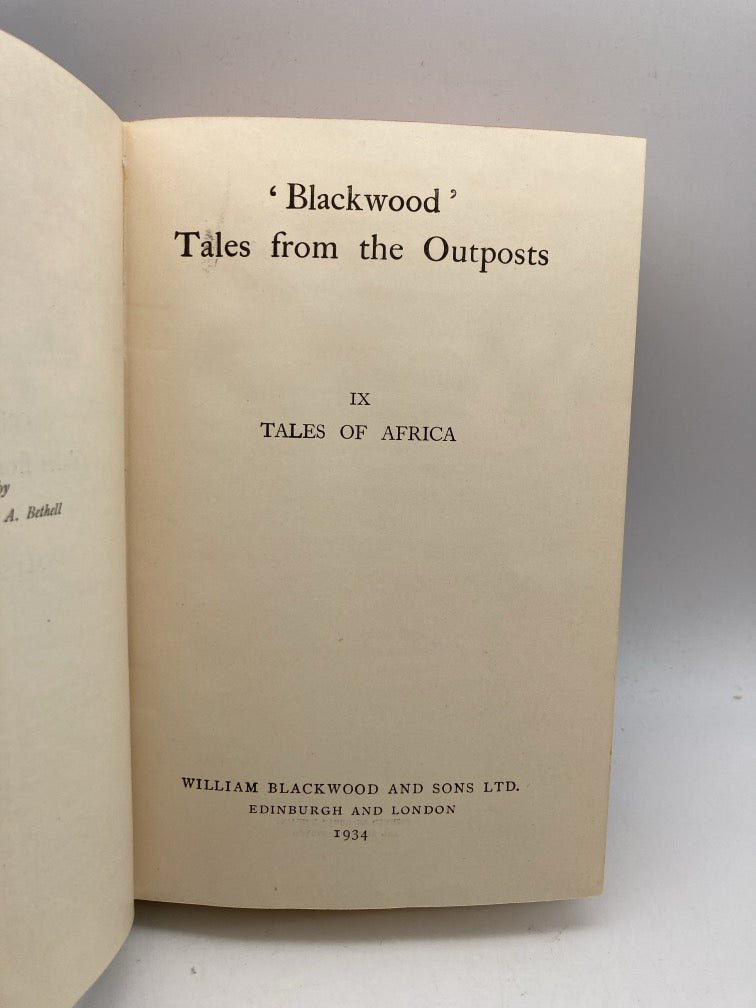 Blackwood: Tales from the Outposts (Tales of Africa IX)