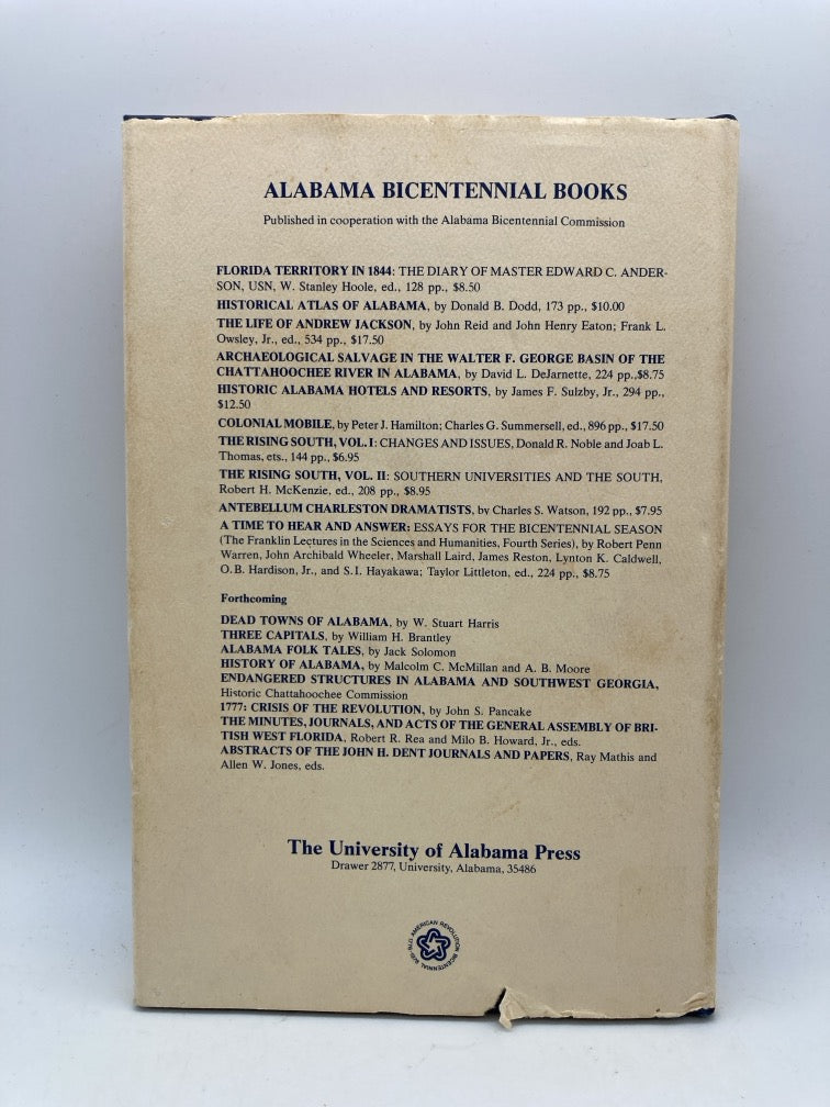 Florida Territory in 1844: The Diary of Master Edward Clifford Anderson, USN