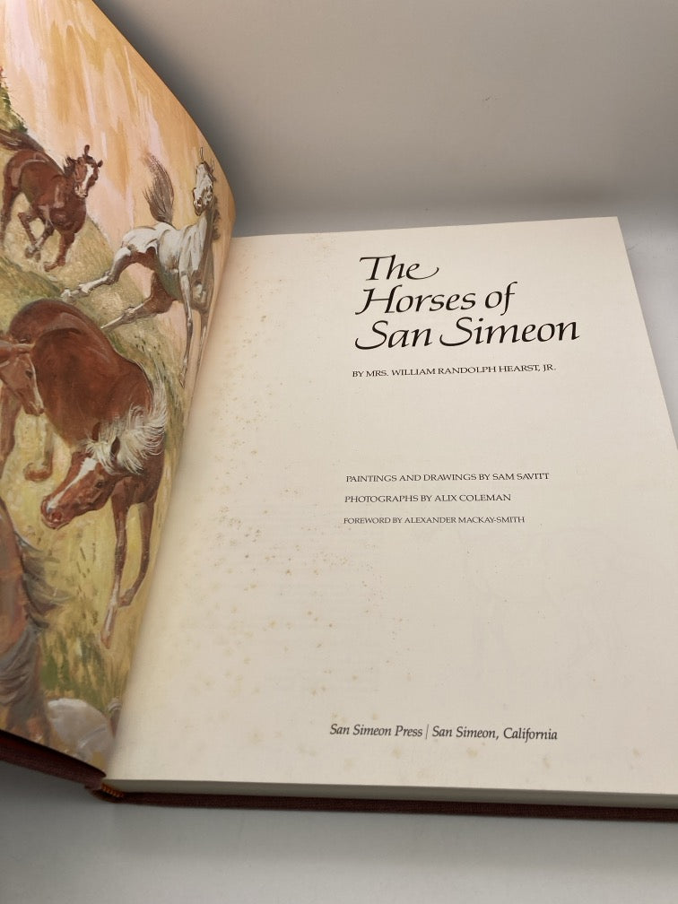 The Horses of San Simeon