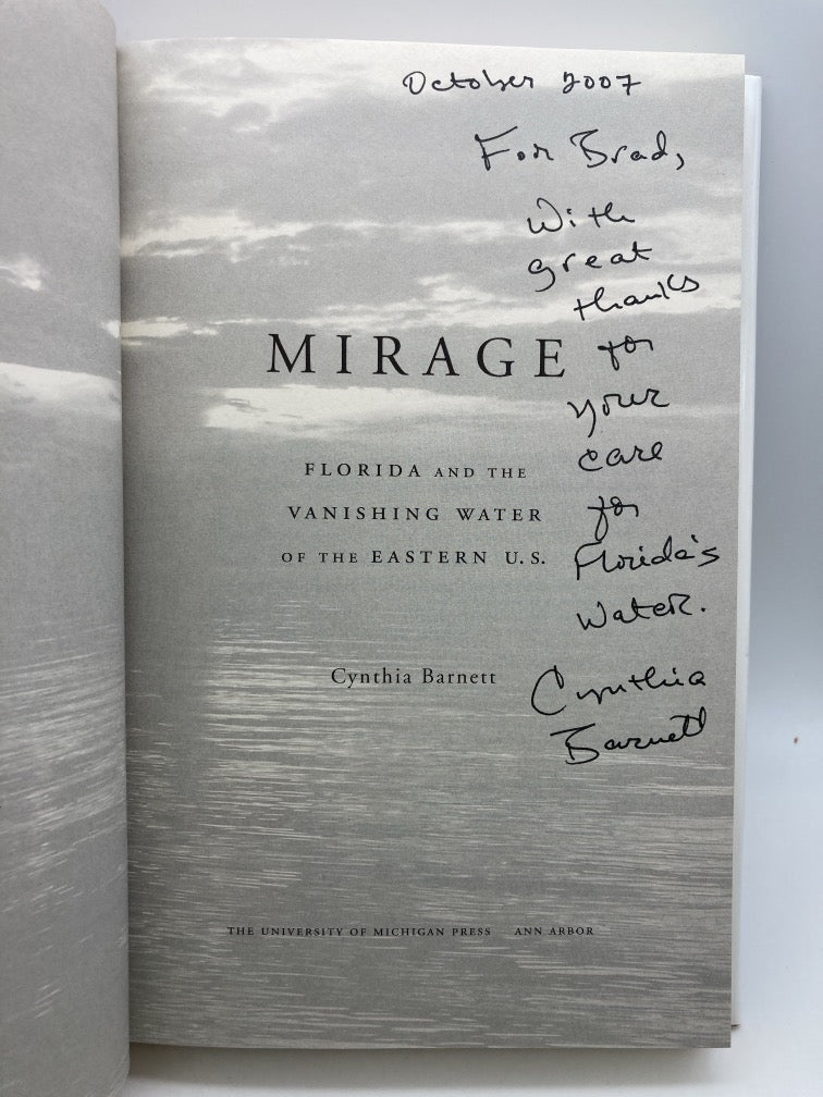 Mirage: Florida and the Vanishing Water of the Eastern U.S.