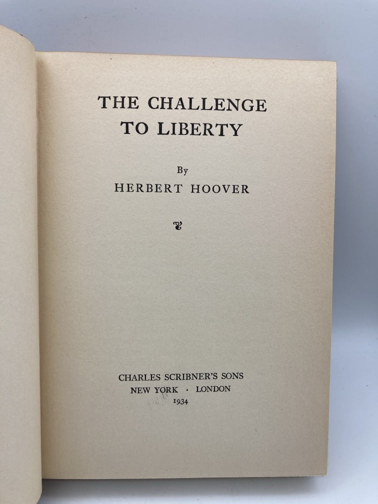 The Challenge to Liberty