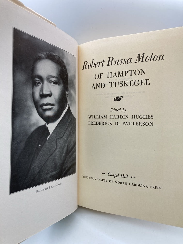 Robert Russa Moton of Hampton and Tuskegee