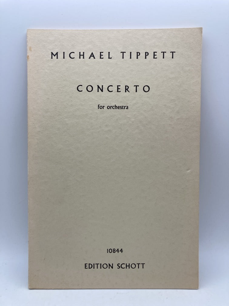 Michael Tippett: Concerto for Orchestra