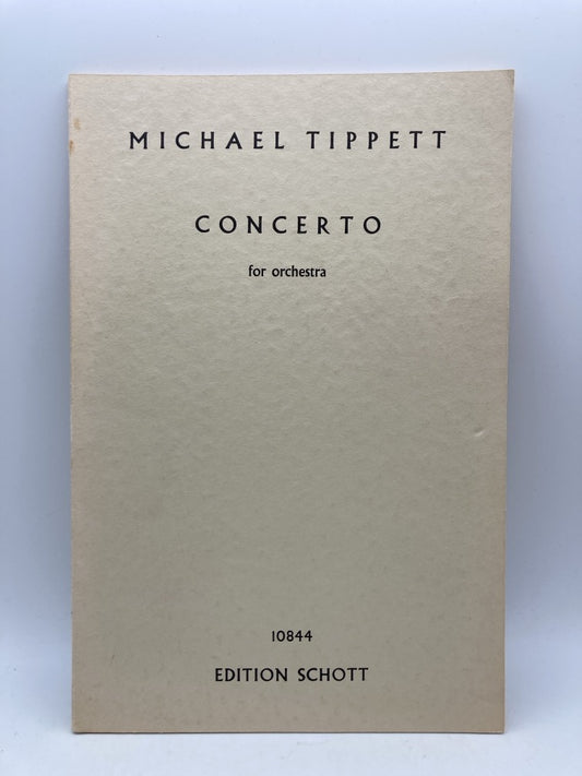 Michael Tippett: Concerto for Orchestra