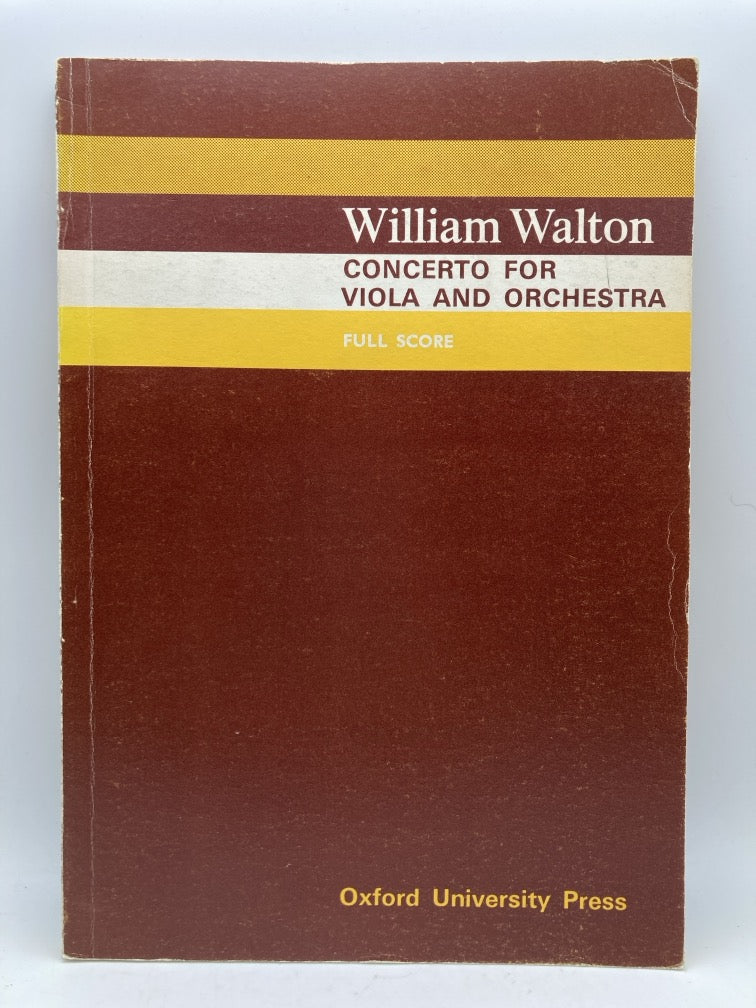 William Walton: Concerto for Viola and Orchestra