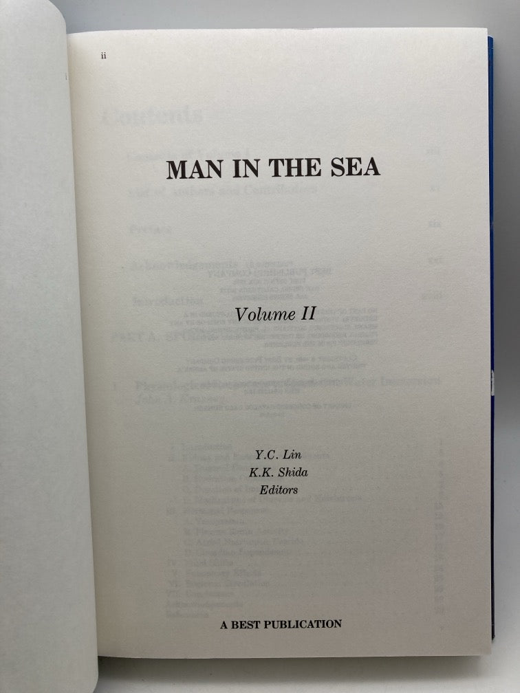 Man in the Sea: 2 Volume Set