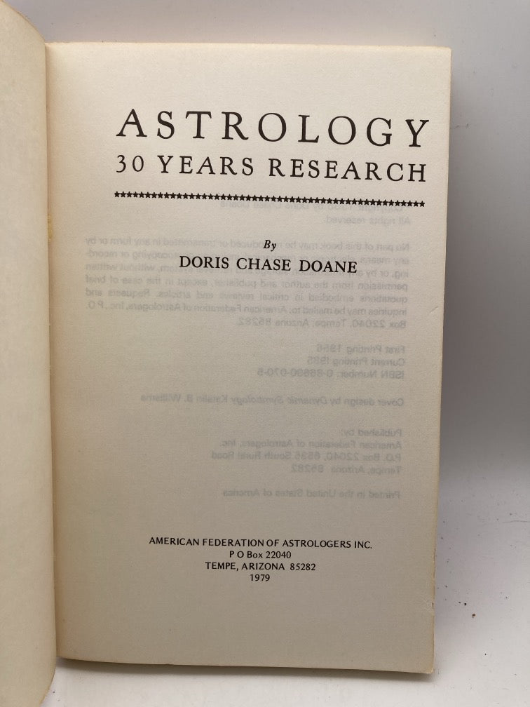 Astrology: 30 Years Research Sheds Light On...