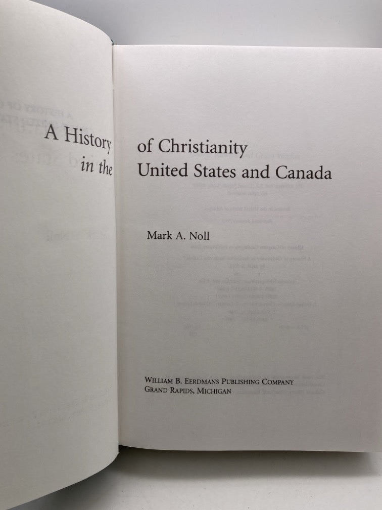 A History of Christianity in the United States and Canada