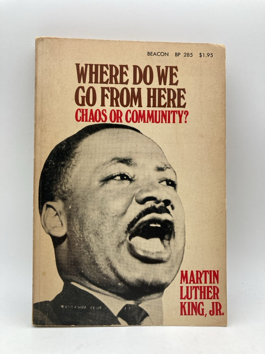 Where Do We Go From Here: Chaos or Community?