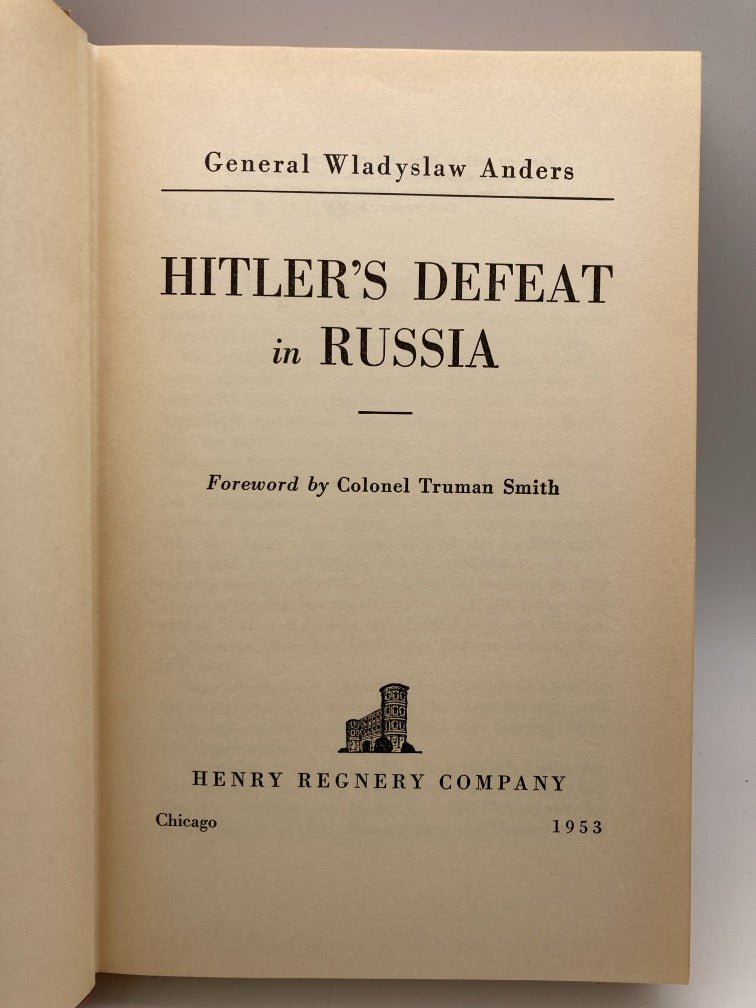 Hitler's Defeat in Russia