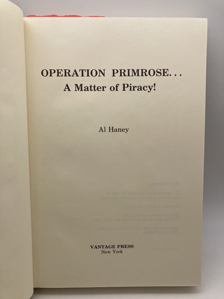 Operation Primrose...a Matter of Piracy!