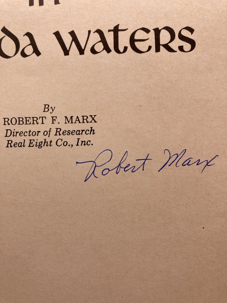 Shipwrecks in Florida Waters (signed)