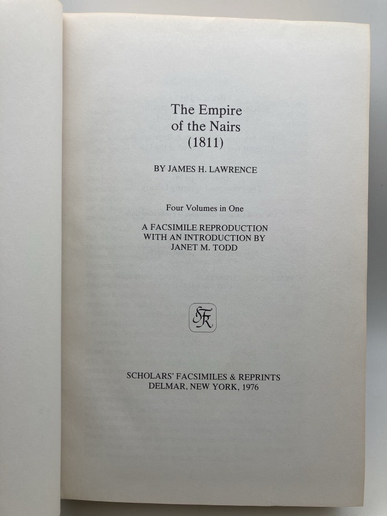 The Empire of the Nairs: Or, The Rights of Women - A Utopian Romance