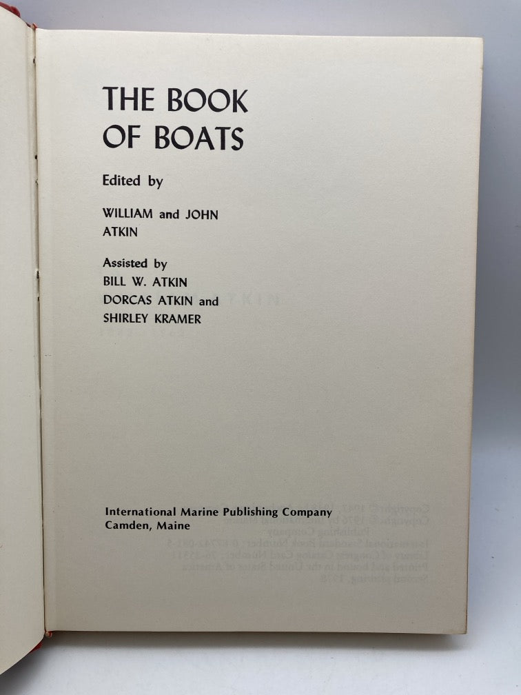 The Book of Boats