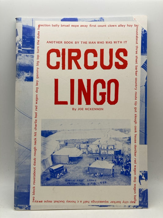 Circus Lingo: Written by a Man Who Was There