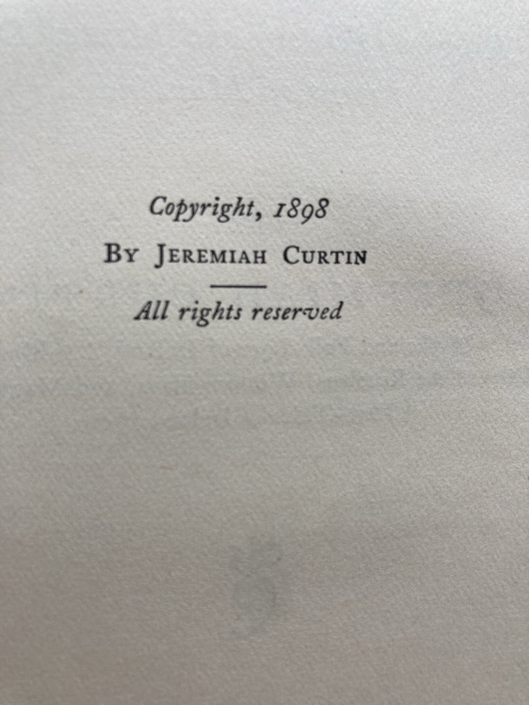 Creation Myths of Primitive America in Relation to the Religious History and Mental Development of Mankind