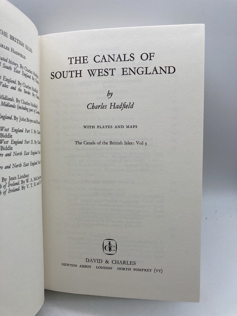 The Canals of South West England