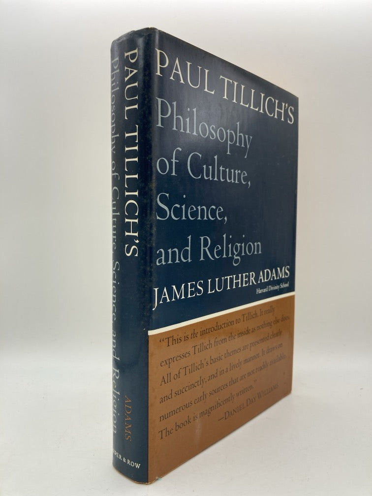 Paul Tillich's Philosophy of Culture, Science and Religion