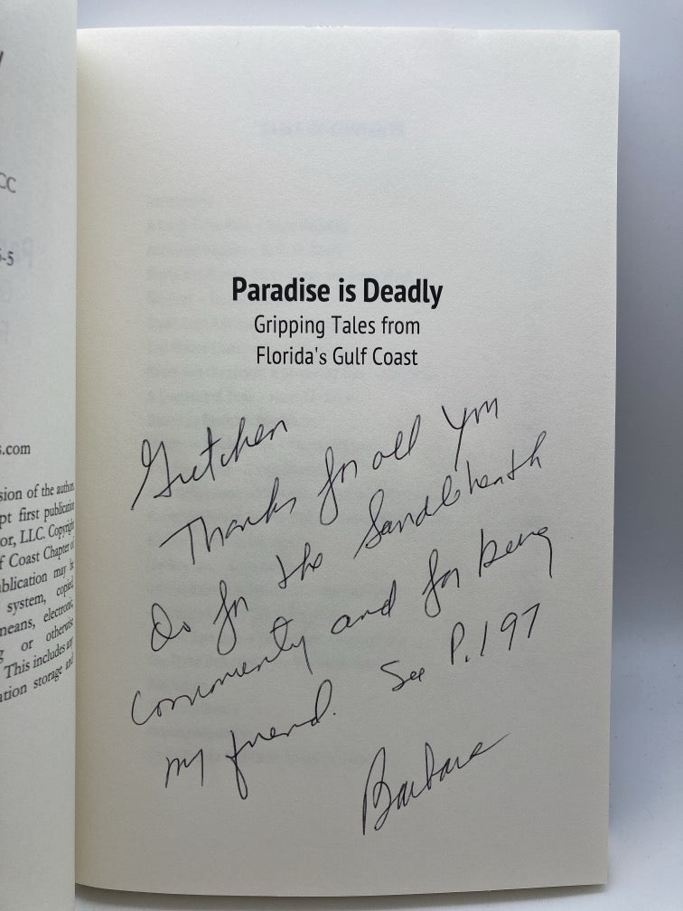 Paradise is Deadly: Gripping Tales from Florida's Gulf Coast