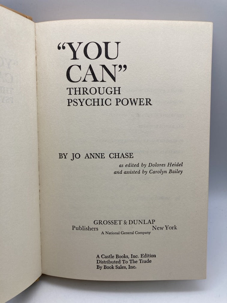 You Can Through Psychic Power