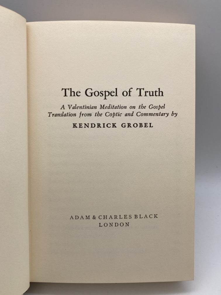 The Gospel of Truth: a Valentinian Meditation on the Gospel