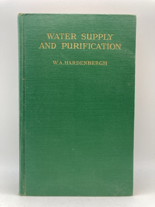 Water Supply and Purification