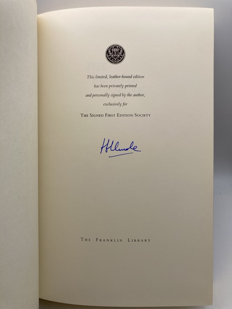 The Infinite Plan (Franklin Library Signed First Edition)