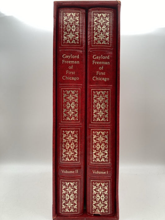 Gaylord Freeman of First Chicago: 2 Volume Set in Slipcase