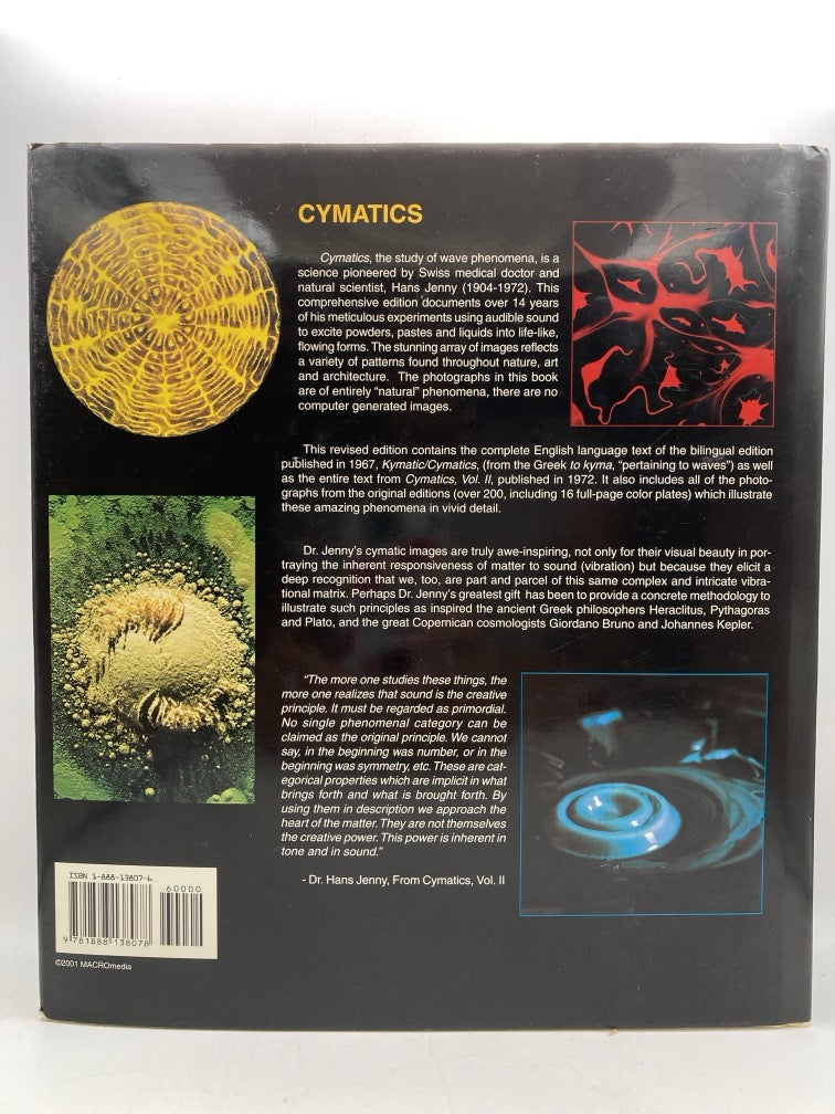 Cymatics: A Study of Wave Phenomena and Vibration