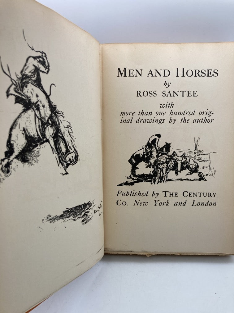 Men and Horses (with more than one hundred original drawings by the author)