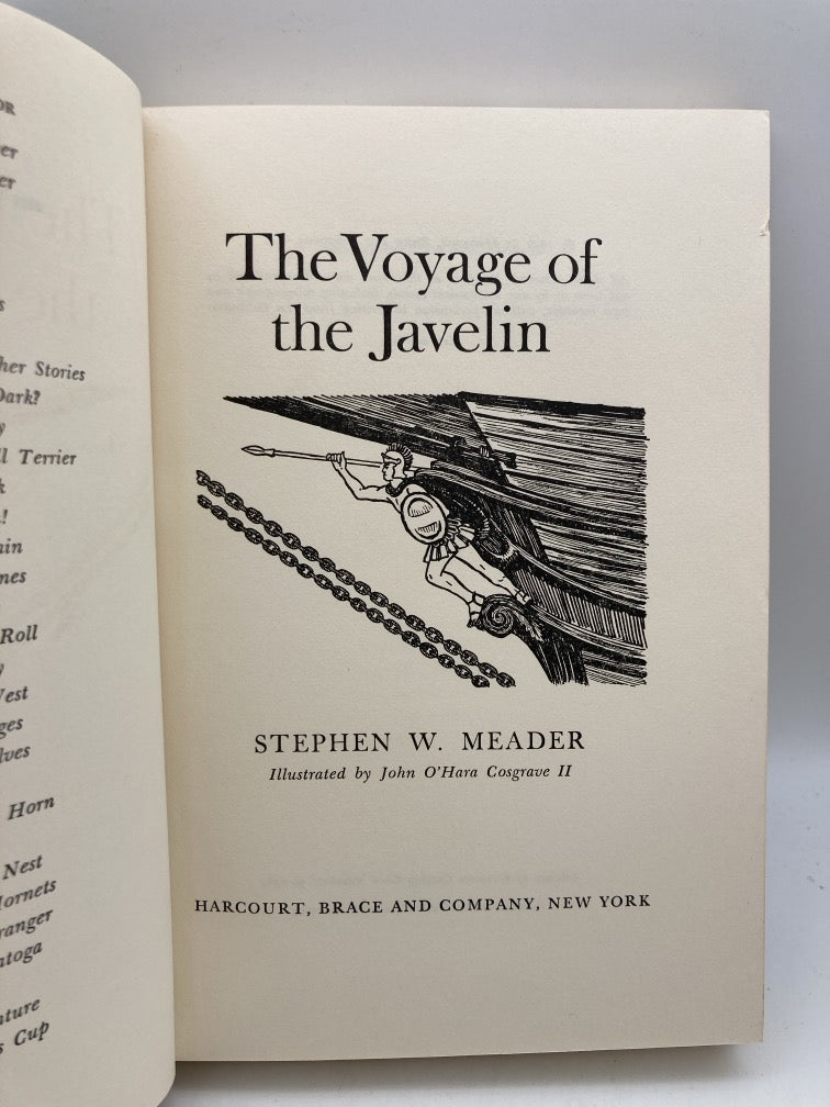 The Voyage of the Javelin