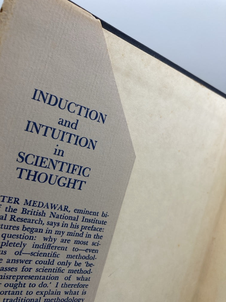 Induction and Intuition in Scientific Thought (Jayne Lectures for 1968)
