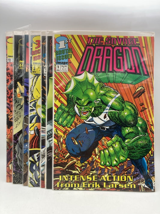 Savage Dragon Comic Books (Lot of 38)