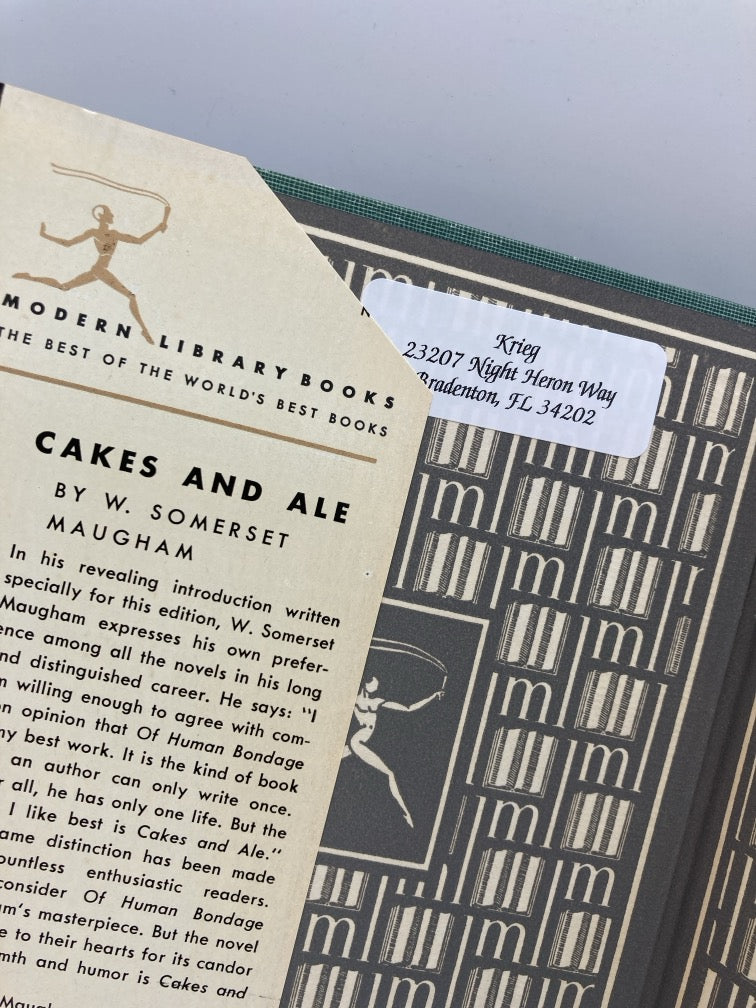 Cakes and Ale (Modern Library)