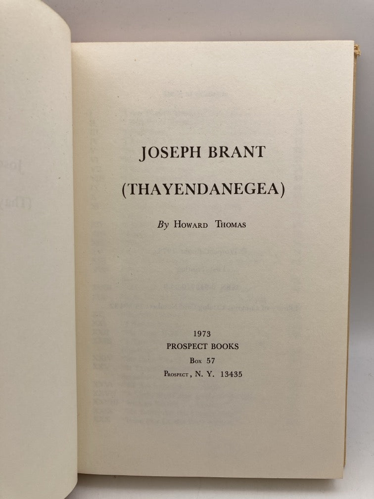 Joseph Brant (Thayendanegea): Mohawk Indian War Chief