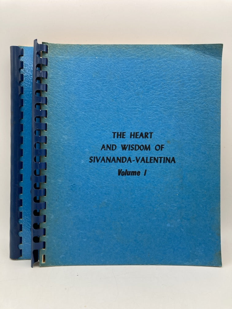 The Heart and Wisdom of Sivananda-Valentina (2 Volume Set)