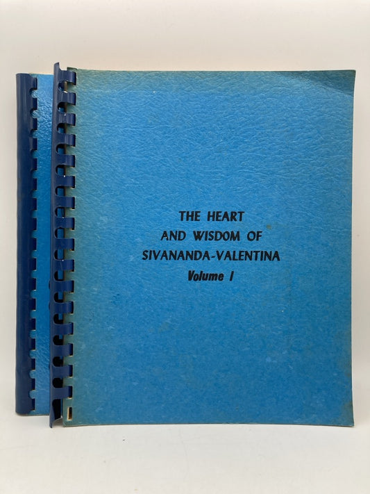 The Heart and Wisdom of Sivananda-Valentina (2 Volume Set)
